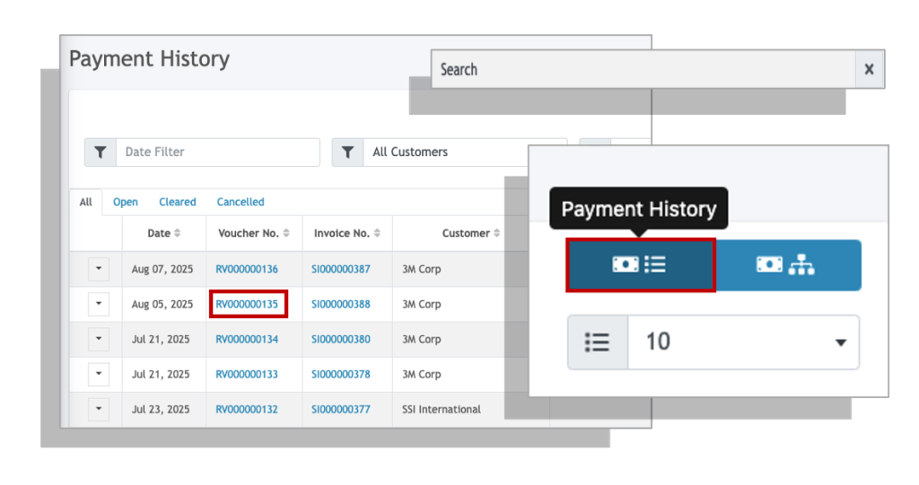 Cancelling Transactions with payments