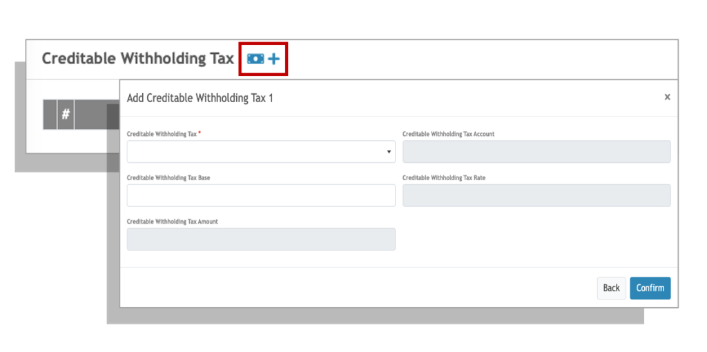 Creditable Withholding Tax -CWT