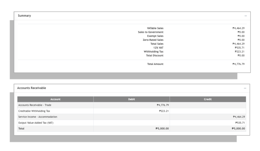 Sales-Invoice-Summary