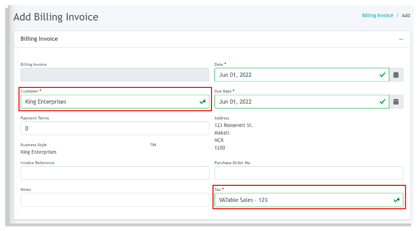Add-Billing-Header