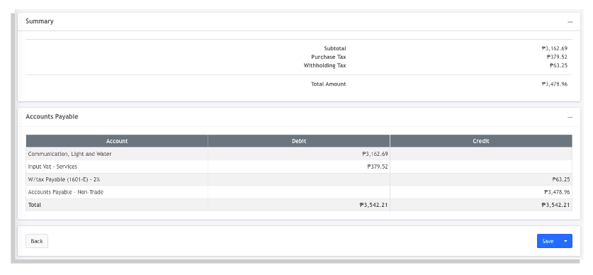 Expense-Summary